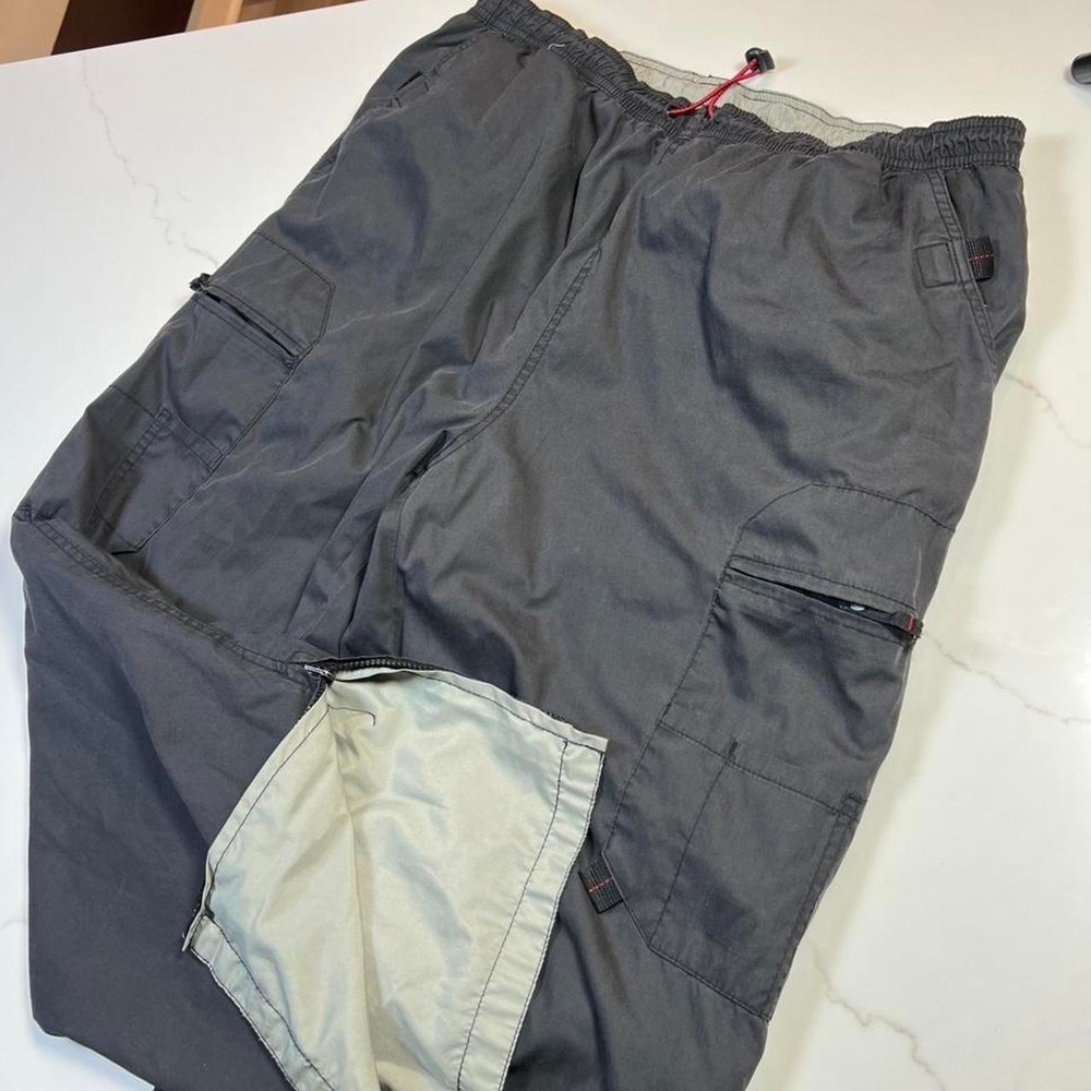 OTB Performance Cargo Pants Mens XL Reversible Grey Tactical Spec No 2538